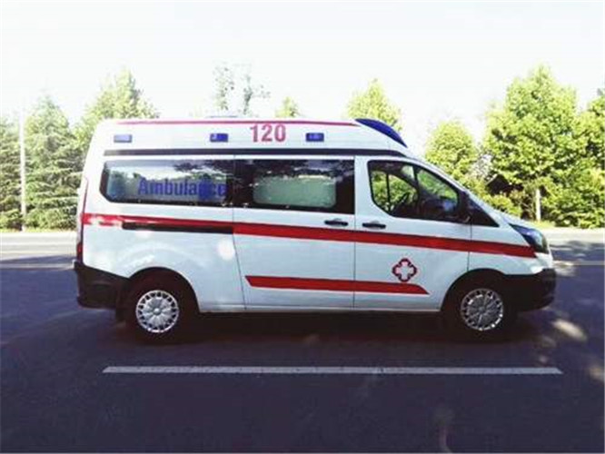合水救护车出租服务案例6