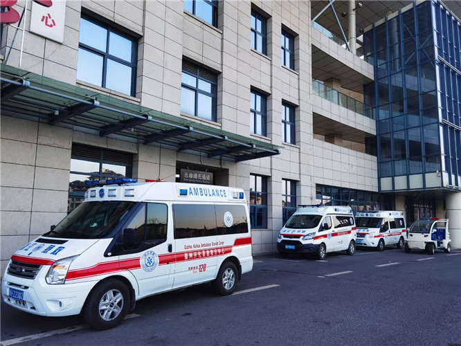 合水救护车出租服务案例4