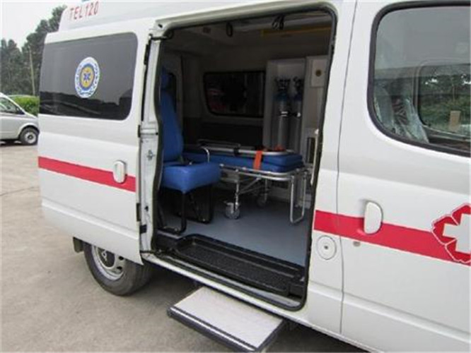 合水救护车出租服务案例7