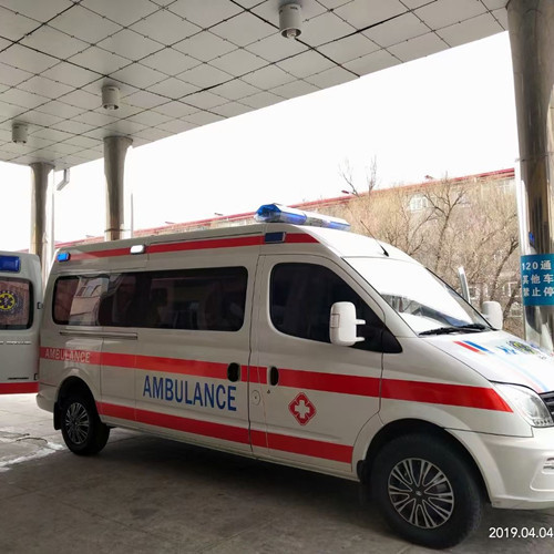 合水救护车出租服务案例2