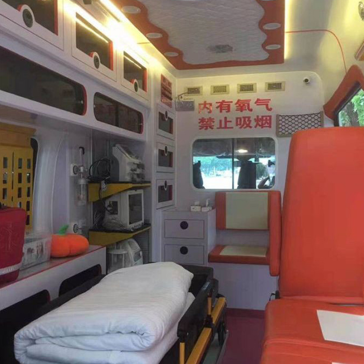 合水癌症租赁救护车转运:为生命护航的科技与人文关怀